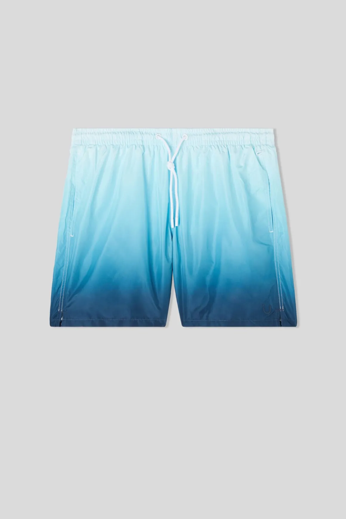 Bañador Bóxer con Estampado Degradado Azul