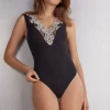 Body con Escote de Pico Pretty Flowers