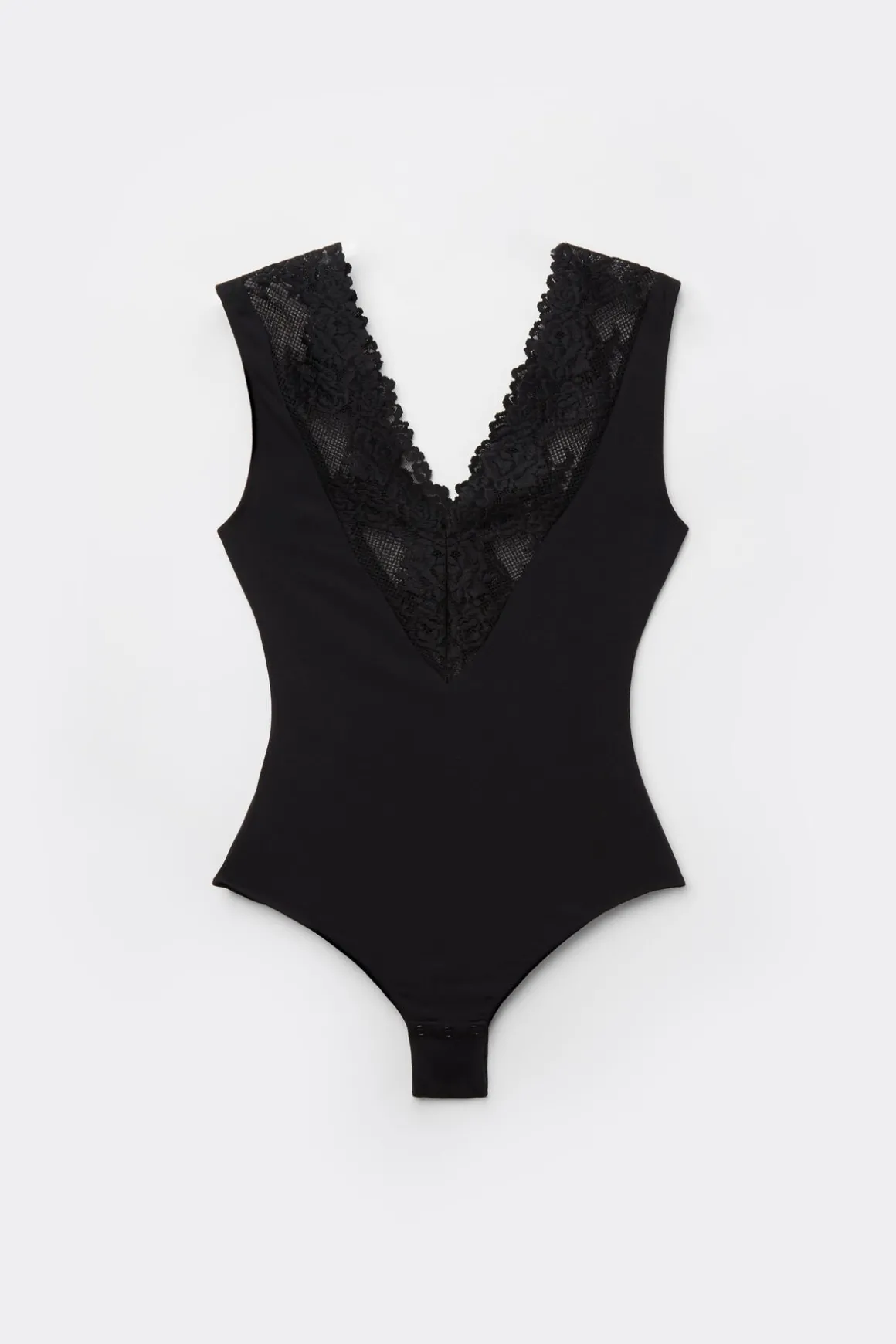 Body con Escote de Pico Pretty Flowers
