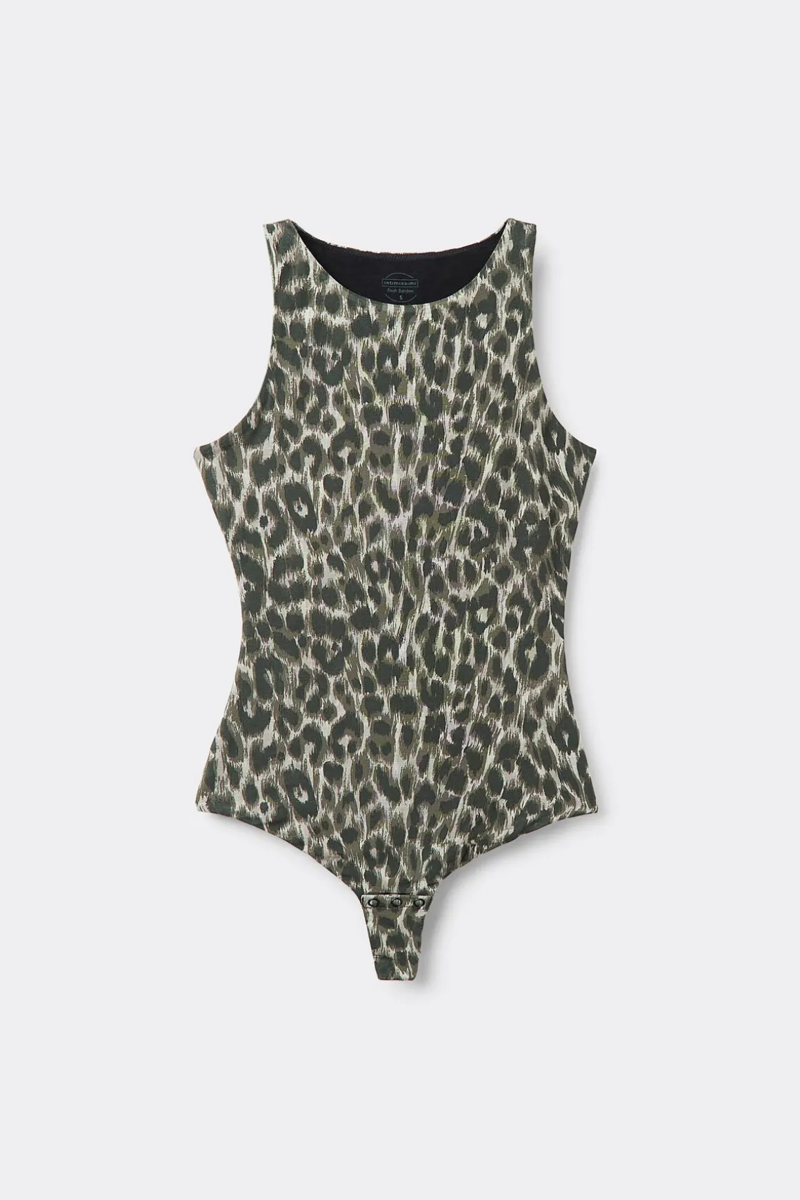 Body con tirantes anchos Fresh Bamboo Estampado Safari Animal