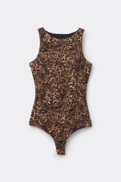 Body Tirantes Anchos Fresh Bamboo Estampado Animal Always Glamorous