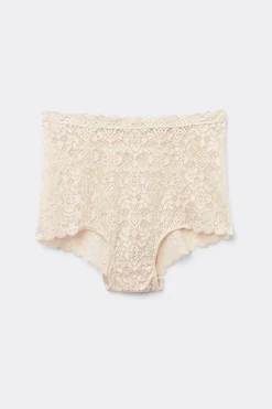 Braguita Culotte de Talle Alto de Encaje