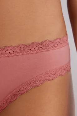 Braguita de Algodón y Encaje