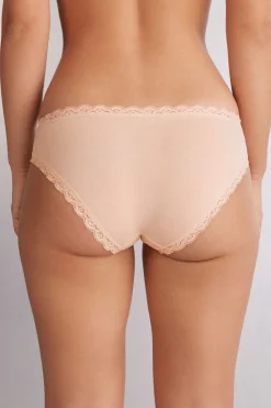 Braguita de Algodón y Encaje