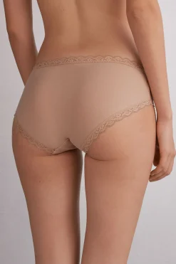 Braguita de Encaje y Algodón