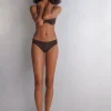 Braguita sin costuras de microfibra y algodón