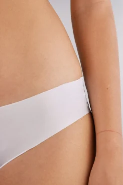 Braguita sin costuras de microfibra y algodón