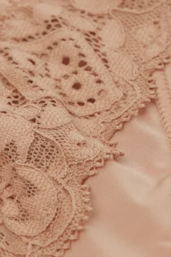 Brasileña de Encaje y Microfibra Estilo de los Años 80