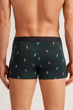 Bóxer Algodón Superior Estampado Futbolín
