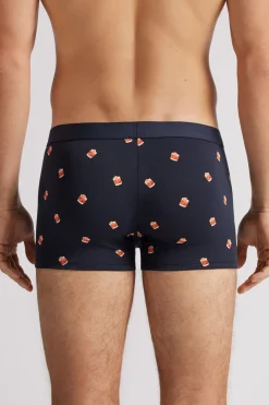 Bóxer Algodón Superior Estampado Cóctel Negroni