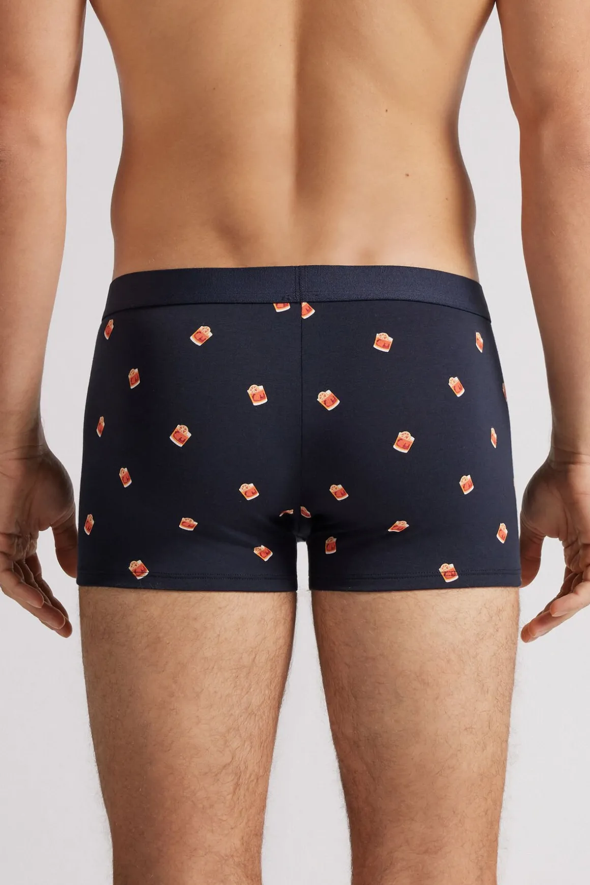Bóxer Algodón Superior Estampado Cóctel Negroni