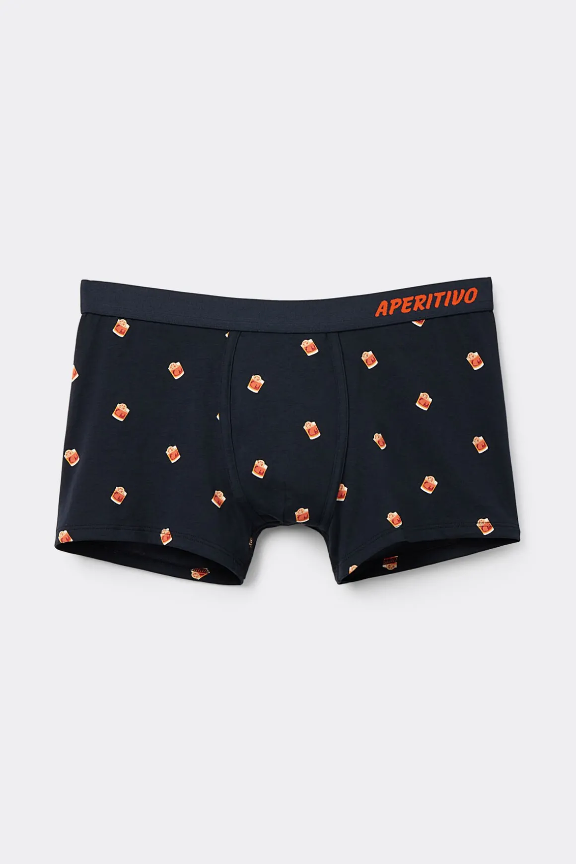 Bóxer Algodón Superior Estampado Cóctel Negroni