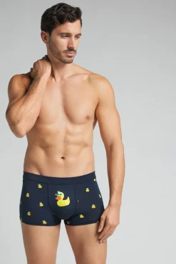 Bóxer de Algodón Natural Fresh Estampado Patitos