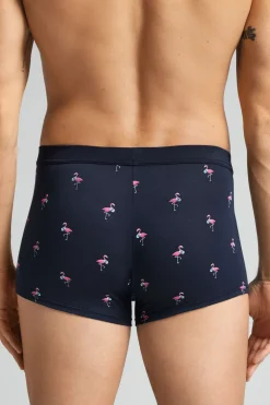 Bóxer de Algodón Natural Fresh Estampado Flamencos
