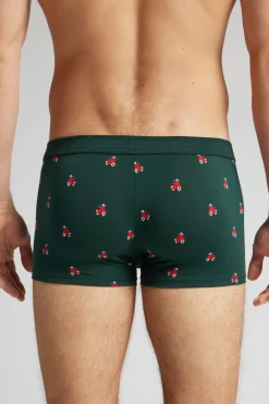 Bóxer de Algodón Natural Fresh Estampado EscÚter