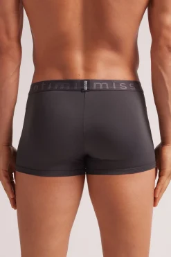 Bóxer de microfibra para hombre con logotipo