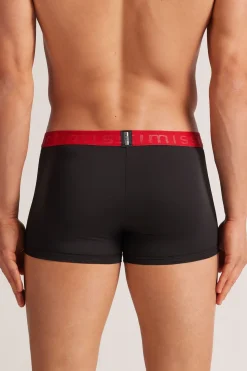 Bóxer de microfibra para hombre con logotipo