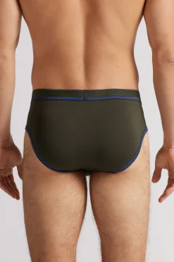 Calzoncillo para hombre slip en algodón superior