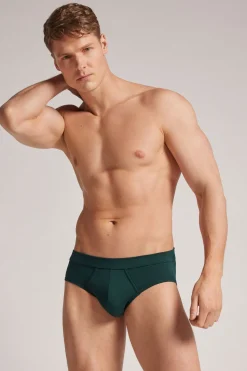 Calzoncillo slip de colores básicos en algodón