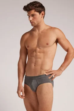 Calzoncillo slip de colores básicos en algodón
