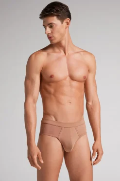 Calzoncillo slip de colores básicos en algodón