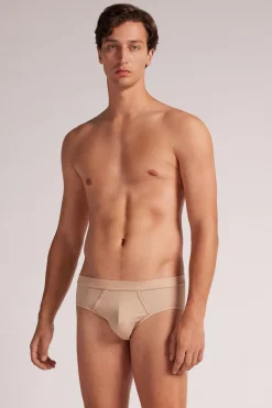 Calzoncillo slip de colores básicos en algodón