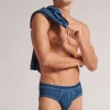Calzoncillo slip de colores básicos en algodón