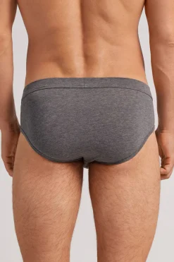 Calzoncillo slip de colores básicos en algodón
