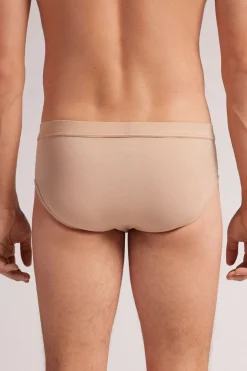 Calzoncillo slip de colores básicos en algodón