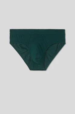 Calzoncillo slip de colores básicos en algodón