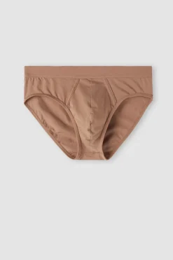 Calzoncillo slip de colores básicos en algodón