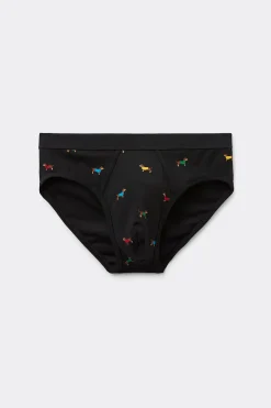 Calzoncillos Algodón Superior Estampado Perro Salchicha