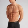 Calzoncillos bóxer en algodón para hombre elastizado con logotipo