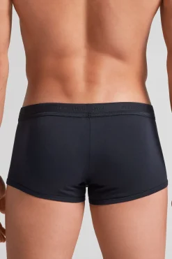 Calzoncillos bóxer en algodón para hombre elastizado con logotipo