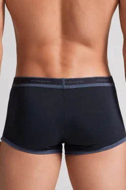 Calzoncillos bóxer en algodón para hombre elastizado con logotipo