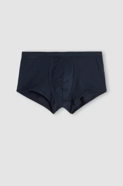 Calzoncillos bóxer en algodón para hombre elastizado con logotipo
