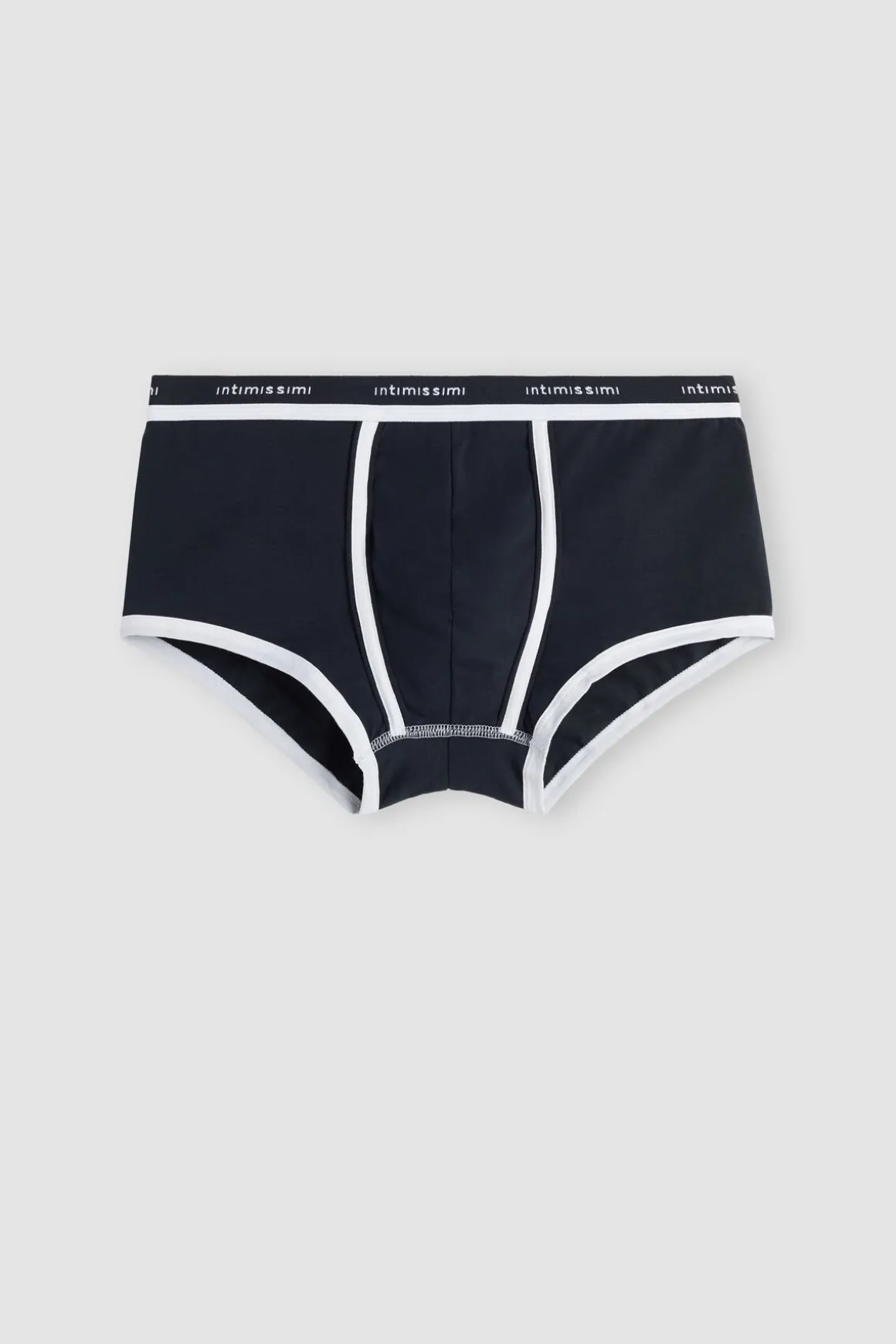 Calzoncillos bóxer en algodón para hombre elastizado con logotipo