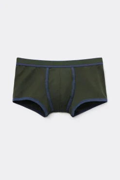 Calzoncillos bóxer en algodón para hombre elastizado con logotipo