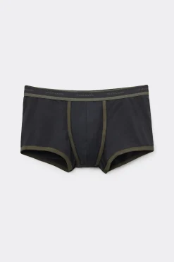 Calzoncillos bóxer en algodón para hombre elastizado con logotipo