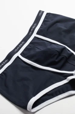 Calzoncillos bóxer en algodón para hombre elastizado con logotipo