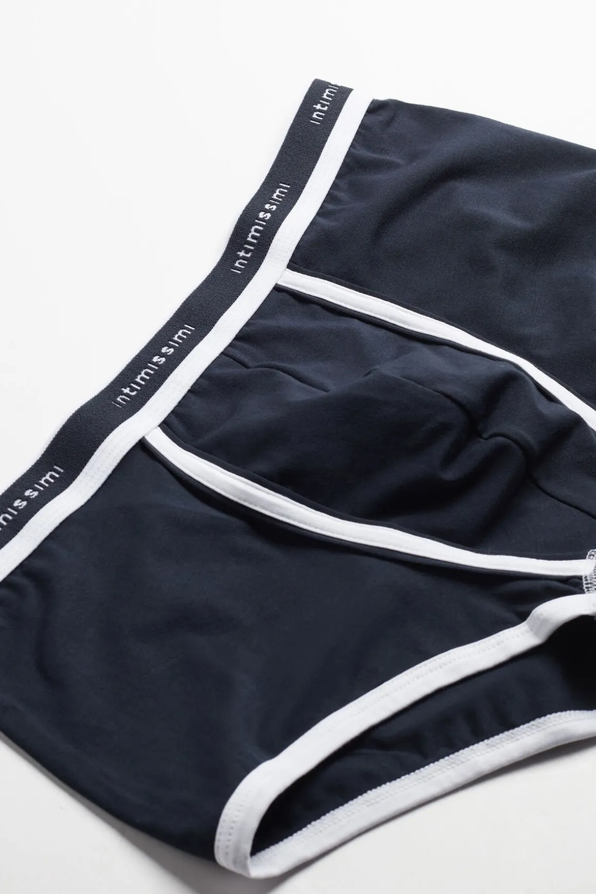 Calzoncillos bóxer en algodón para hombre elastizado con logotipo