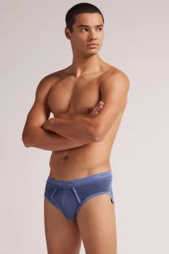 Calzoncillos Washed Collection de Algodón Superior Elástico