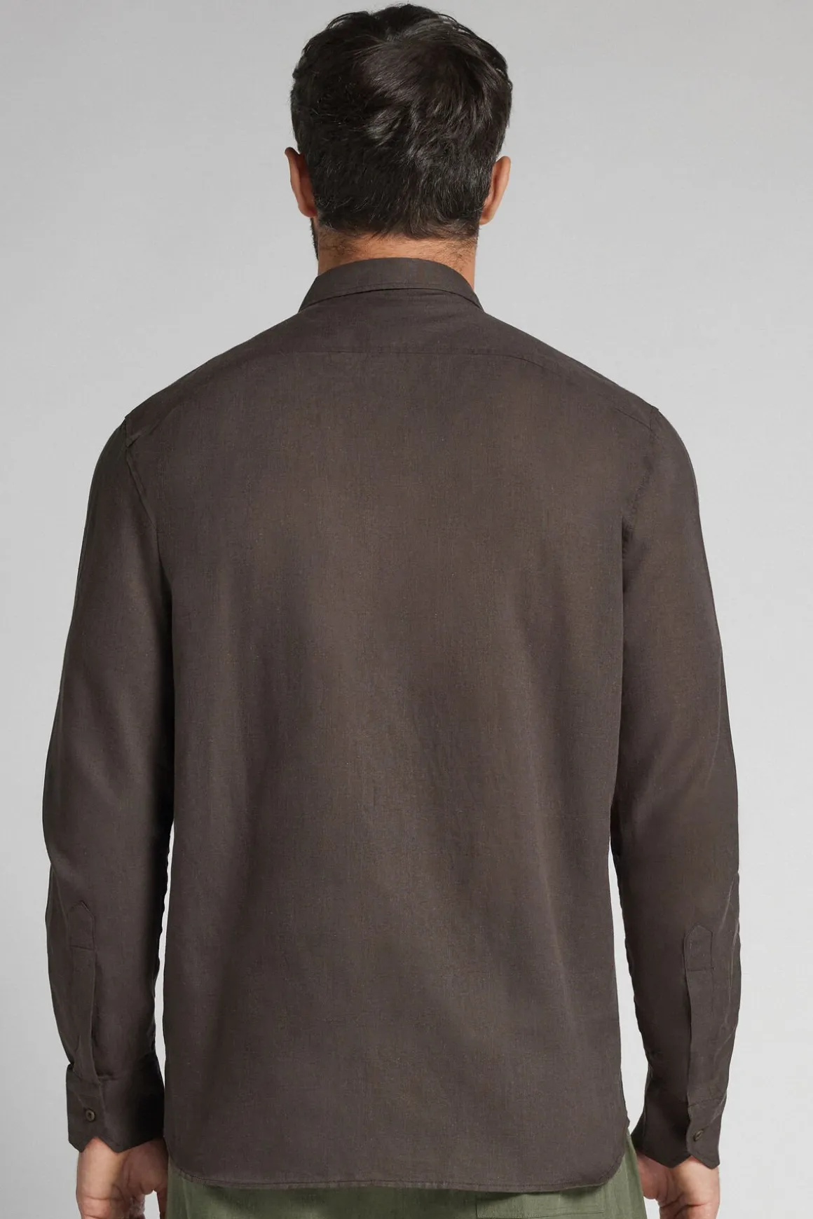 Camisa de Lino y Algodón
