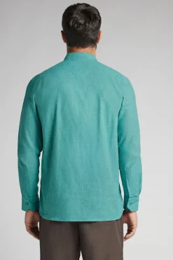 Camisa de Lino y Algodón