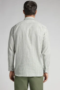 Camisa de Lino y Algodón
