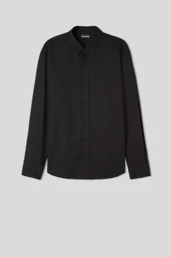 Camisa de Lino y Algodón