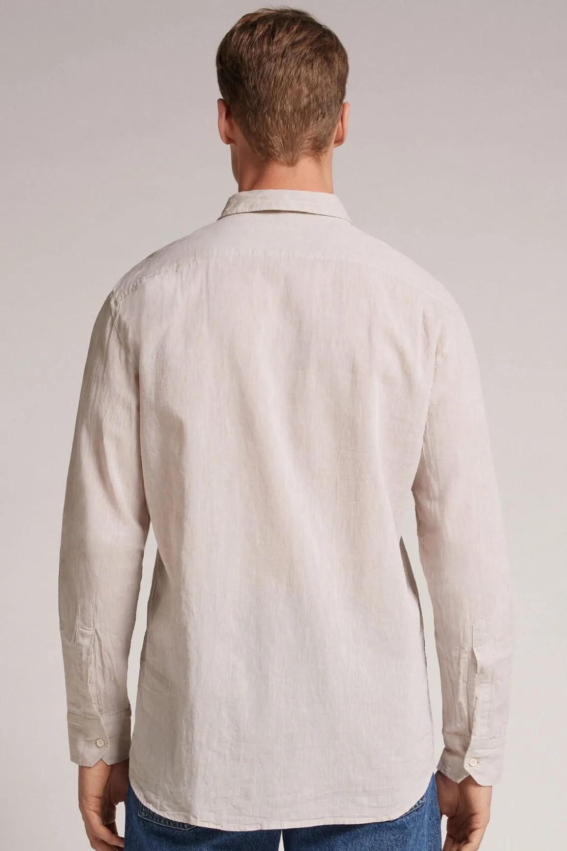 Camisa de Lino y Algodón