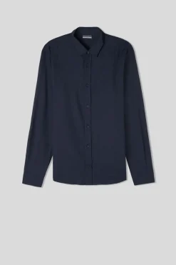 Camisa de Lino y Algodón