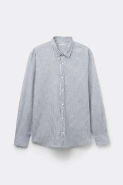 Camisa de Lino y Algodón