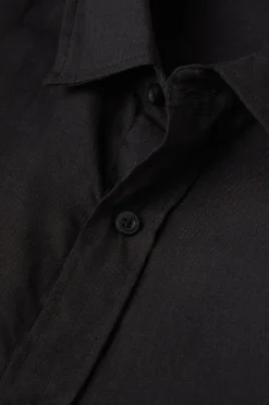 Camisa de Lino y Algodón